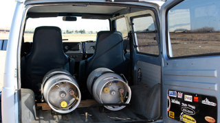 Illustration for article titled Propane Powered Suzuki Samurai Is Quite Acceptable